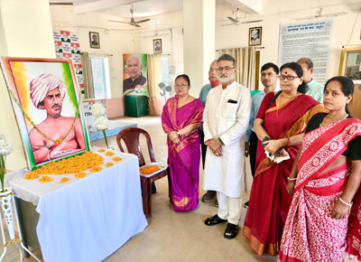 Tripura Pradesh Congress observed the birth anniversary of Bhagwan Birsa Munda as Janajatiya Gaurav Diwas at Congress Bhavan in Agartala on November 15.